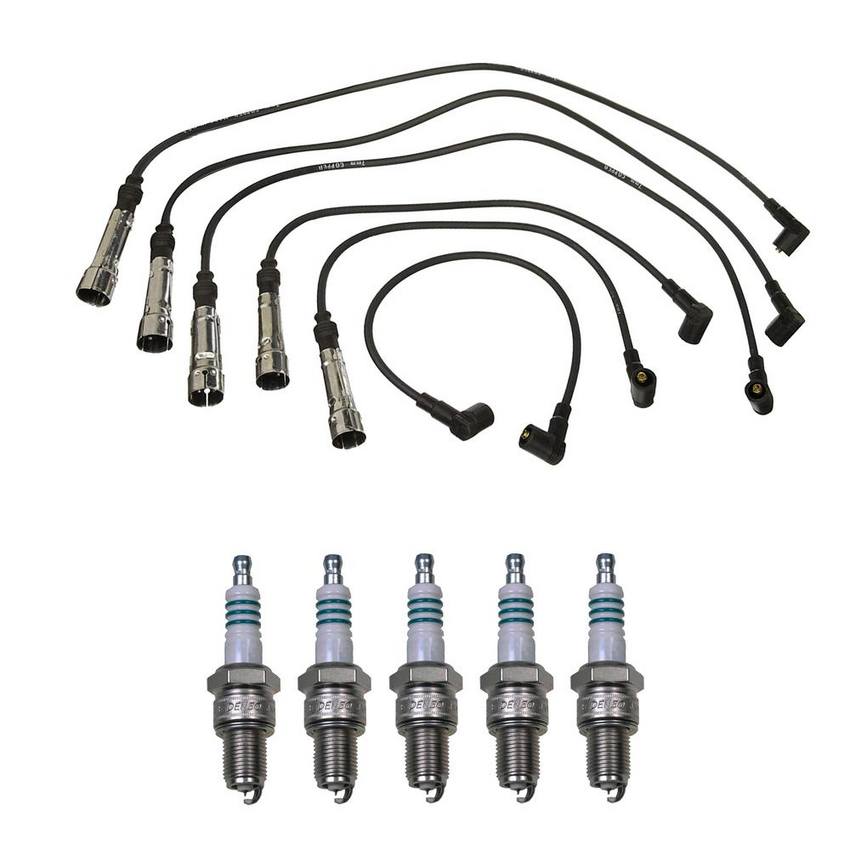 Mercedes VW Ignition Wire Kit (5 Pieces) 101000036AB - Denso